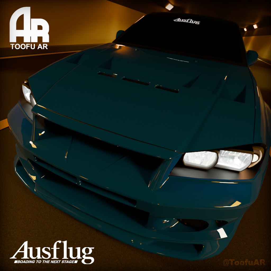 【3Dモデル】BR34用ボディキット「AusFlug」