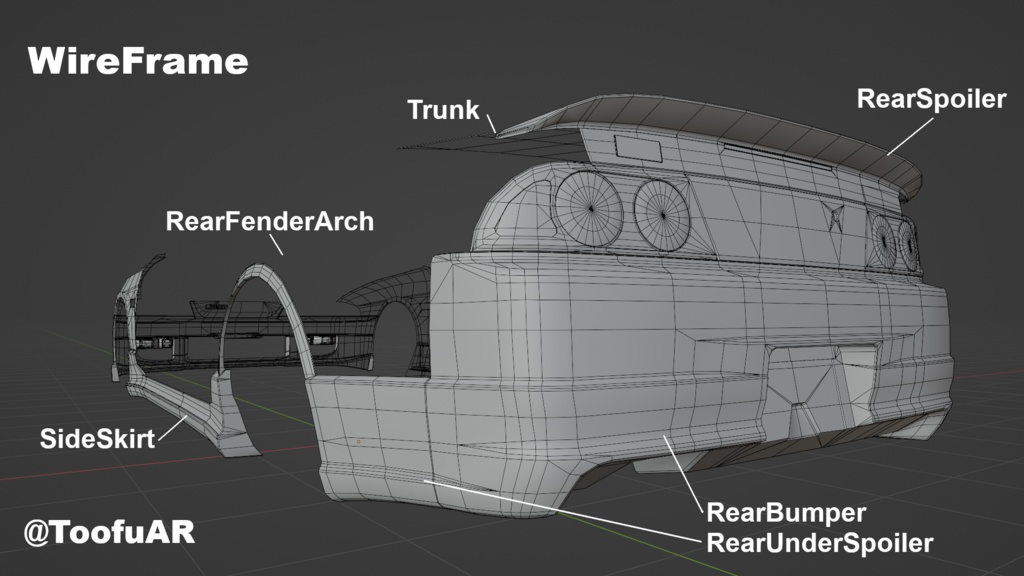 【3Dモデル】MR33用ボディキット 「IMBEL M33M」