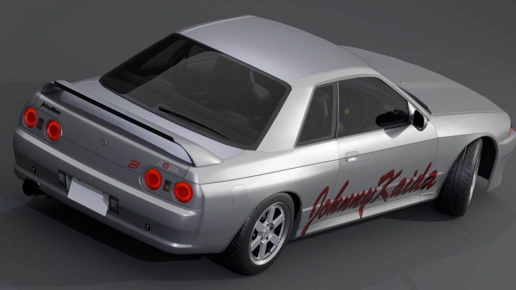 【3Dモデル】TypeBR32/BCR33向けボディキット「JohnnyKaida」