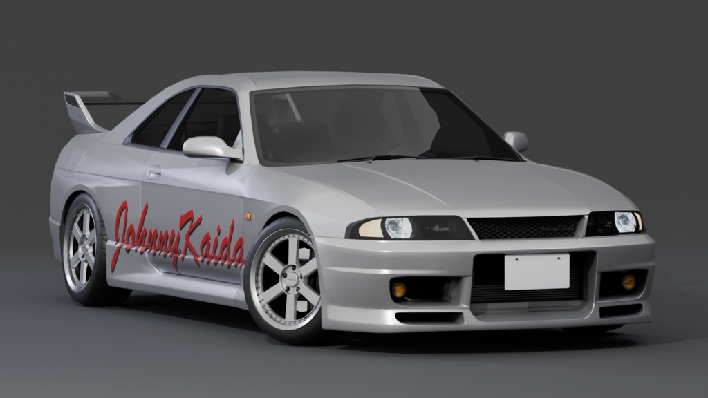 【3Dモデル】TypeBR32/BCR33向けボディキット「JohnnyKaida」