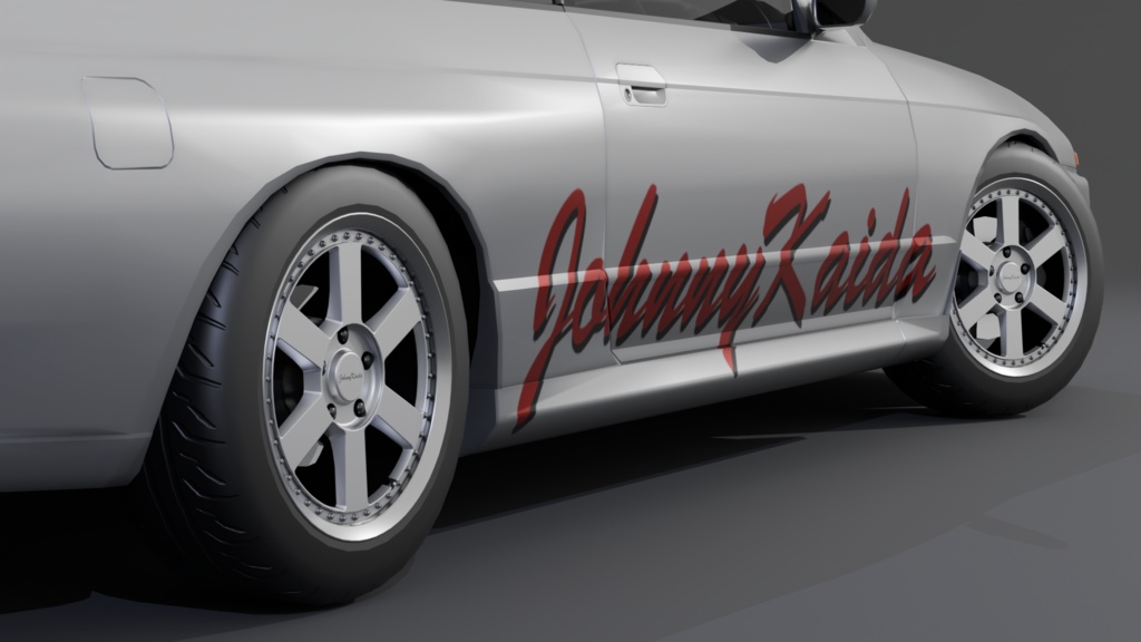 【3Dモデル】TypeBR32/BCR33向けボディキット「JohnnyKaida」