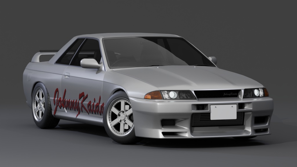 【3Dモデル】TypeBR32/BCR33向けボディキット「JohnnyKaida」