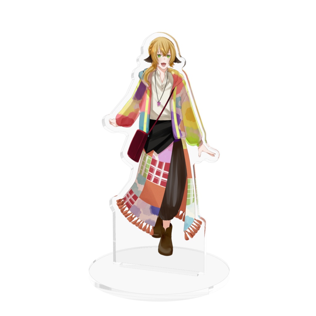 【コラボ品】諸越 狐ーおでかけアクスタ
