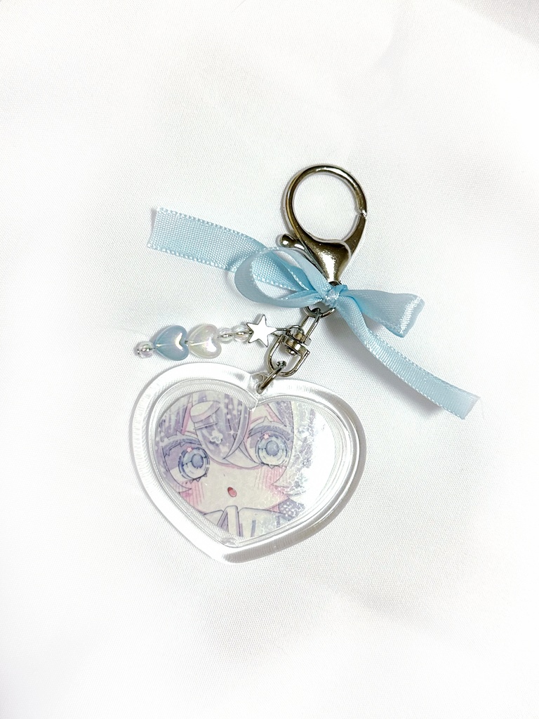 オリジナルキラキラキーホルダー