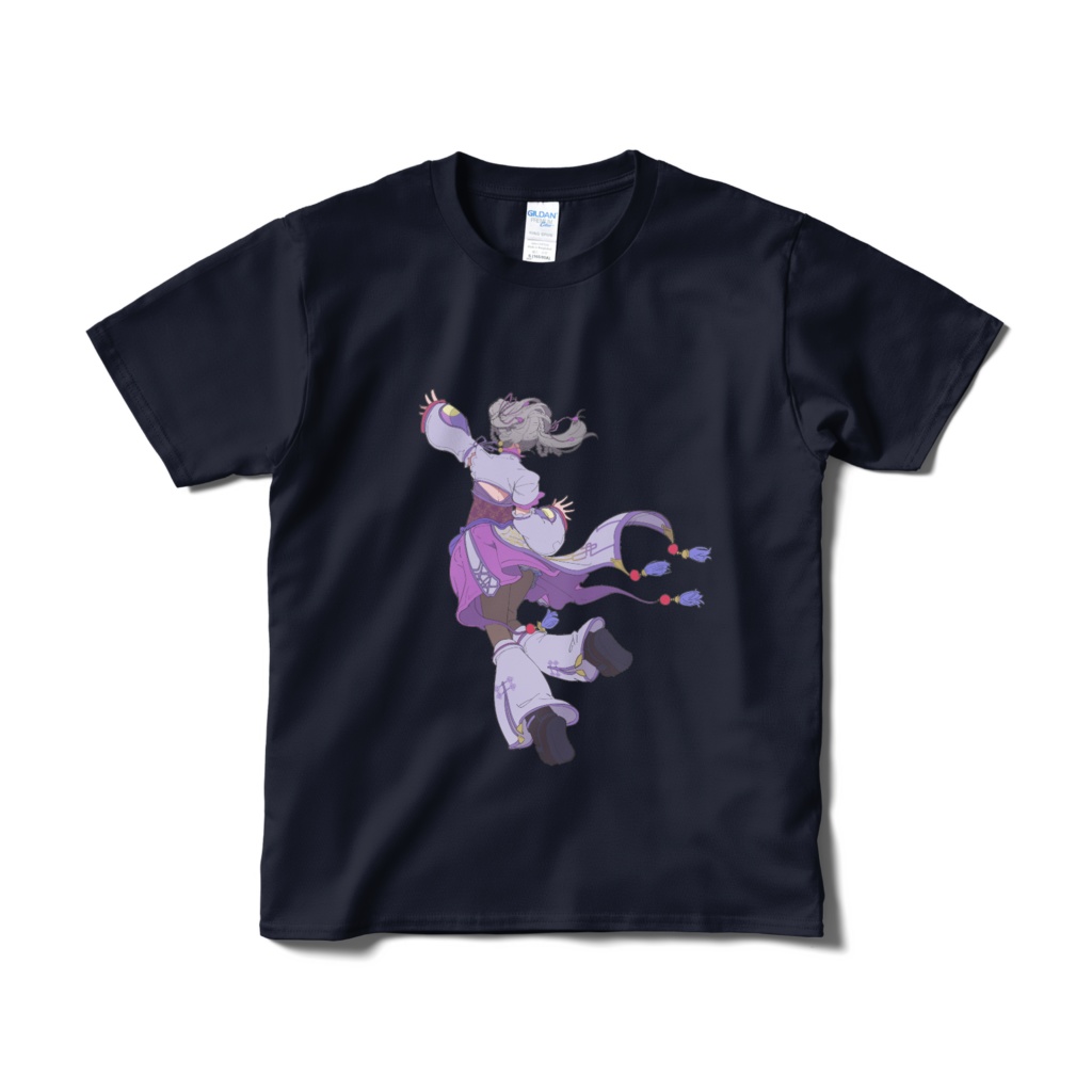 下書き 七竈なな生誕記念 描きおろしイラストTシャツ