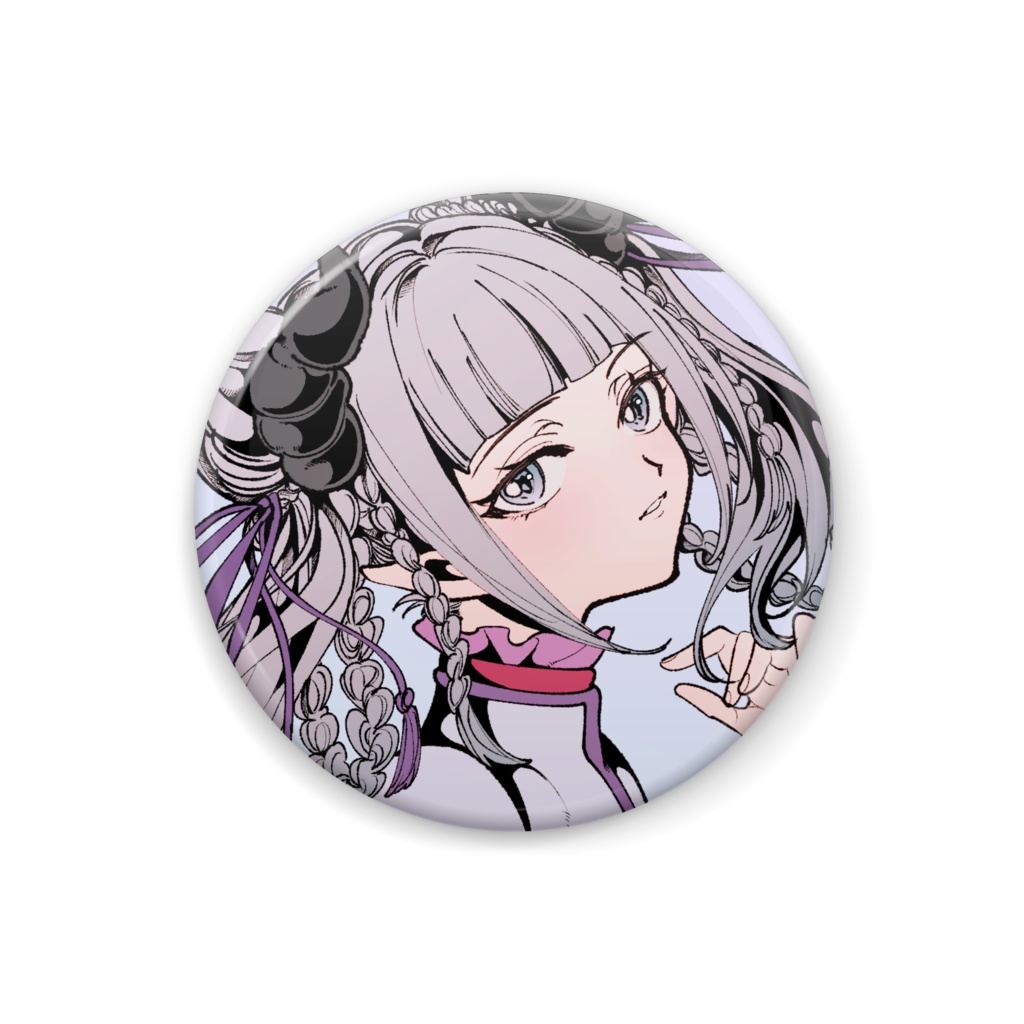 七竈なな 缶バッジ
