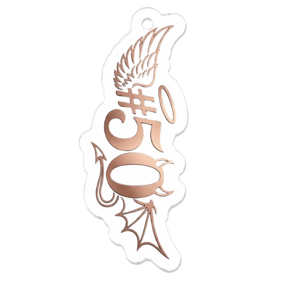 ちいかまど！第50回記念ロゴアクキー