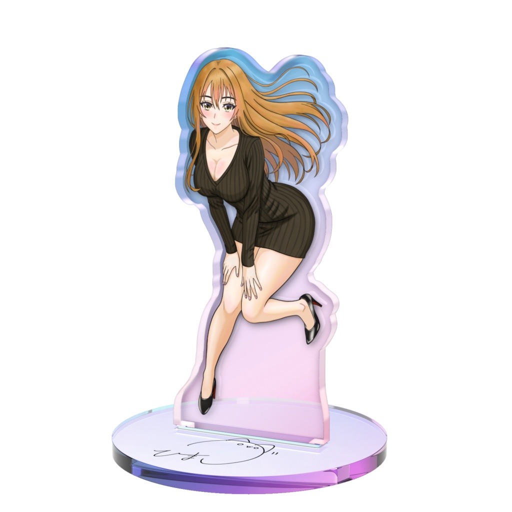 ゆみーオーロラアクスタ