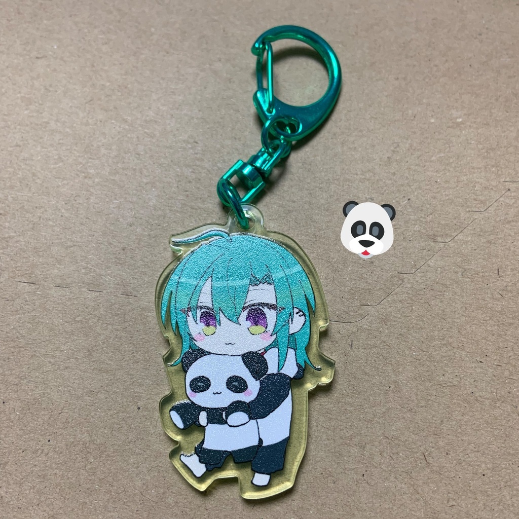 【非公式】🐼　アクリルキーホルダー