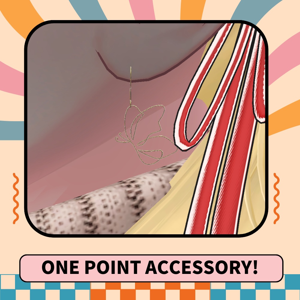 【Free】ageha wire pierced earrings