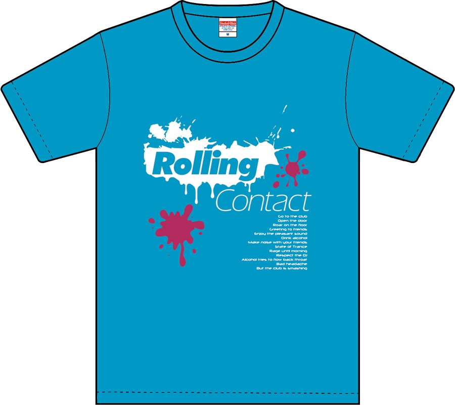 Rolling Contact Tシャツ 2015