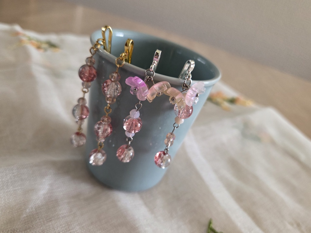 Glass Series～春の瞬き、ヘアピンセット～