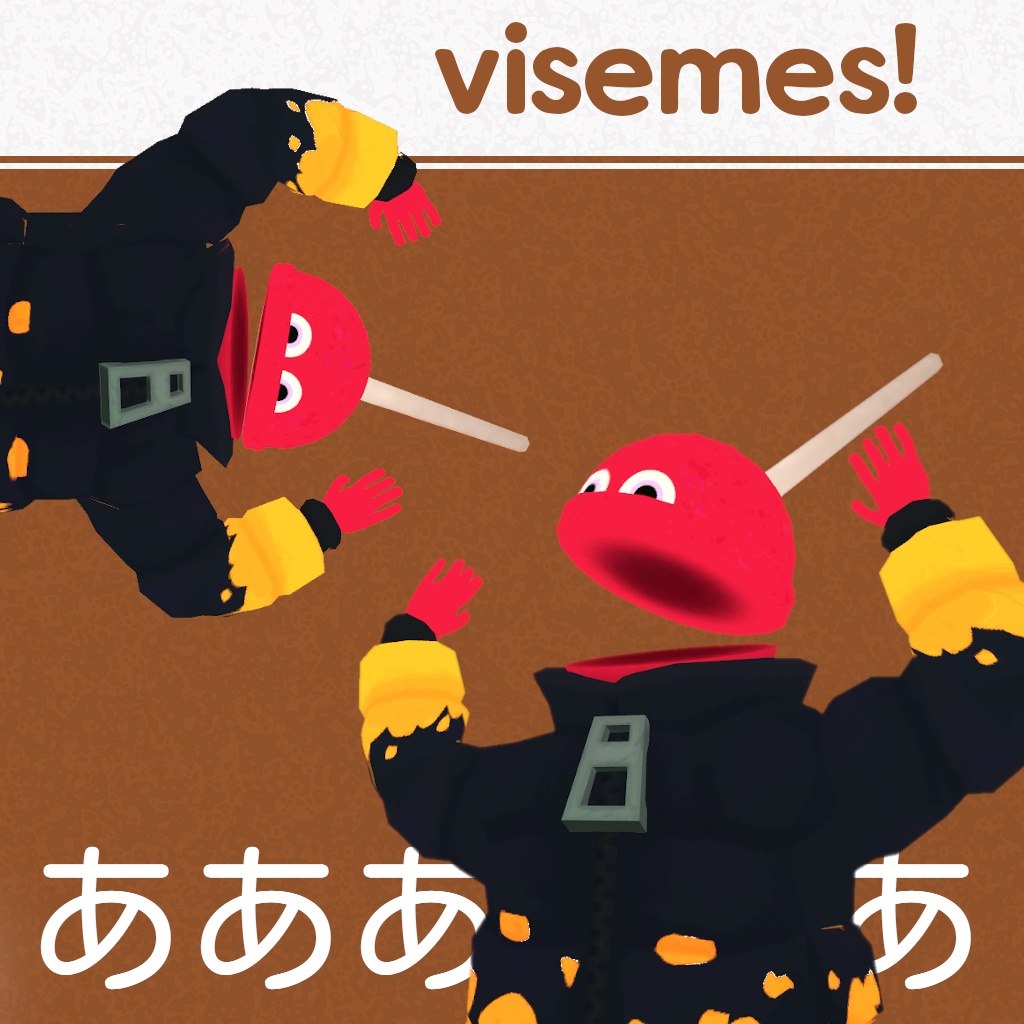 Lollipop head VRChat Avatar! SDK3