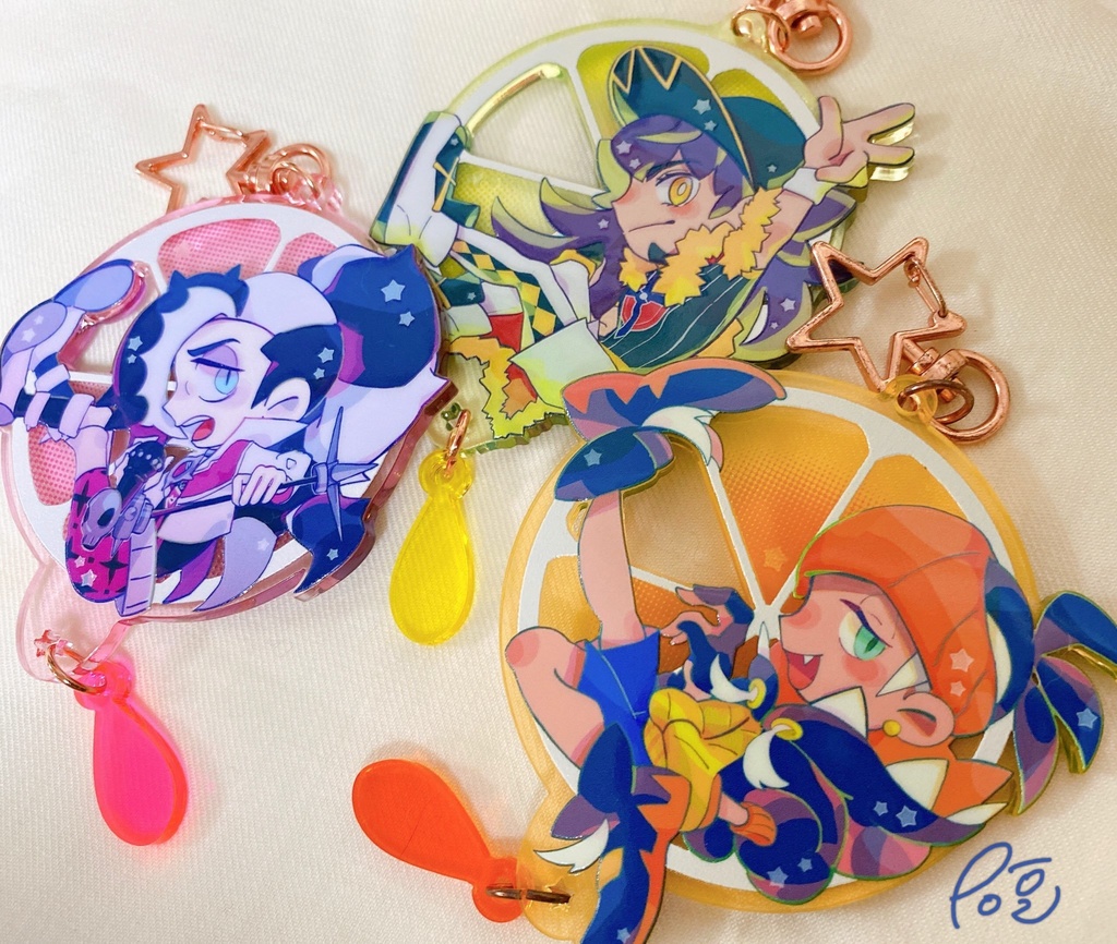 シトラス×3top アクキー🍊