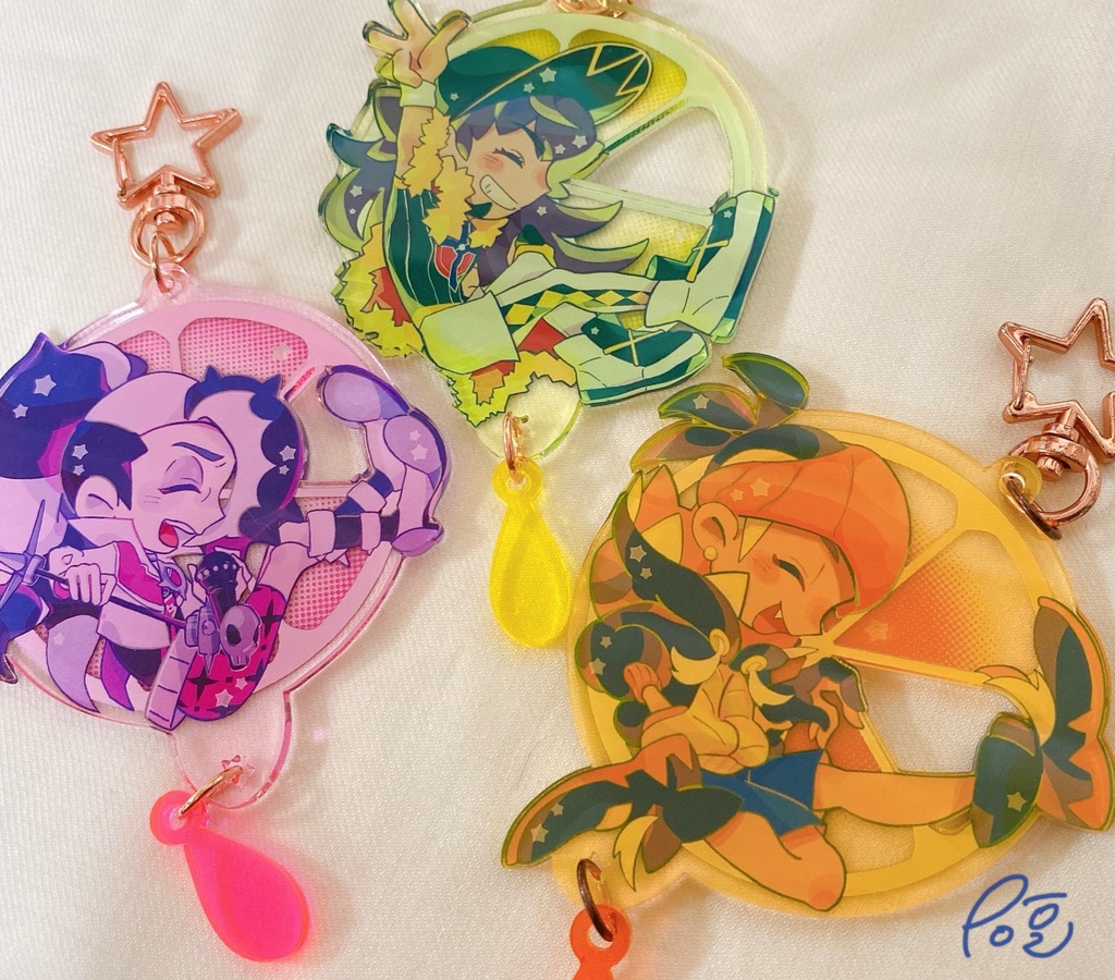 シトラス×3top アクキー🍊