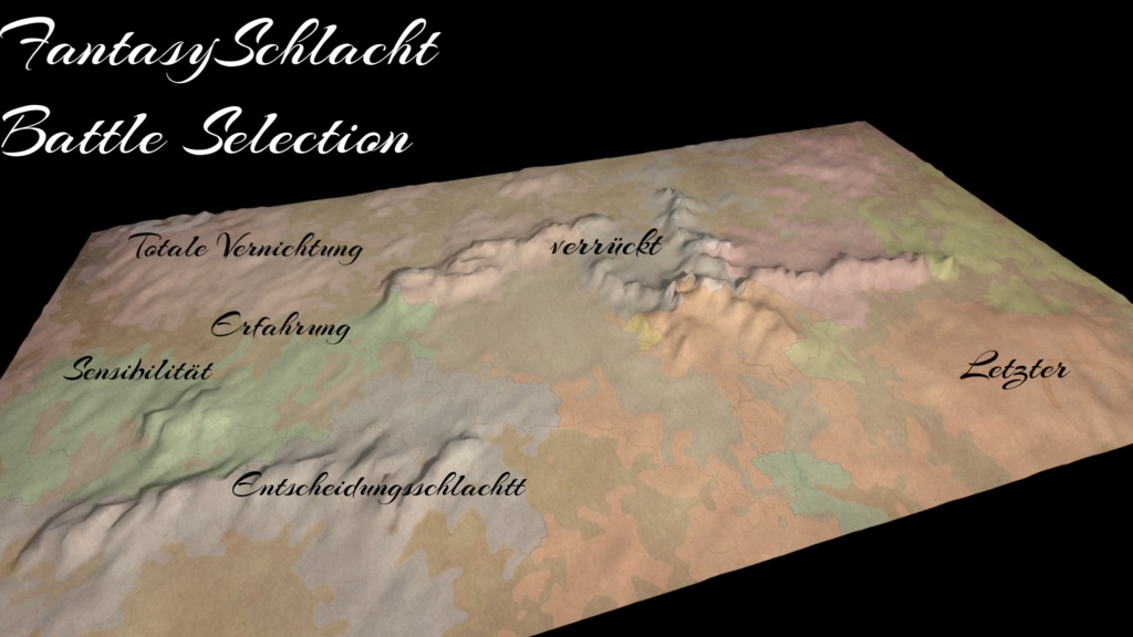 Fantasy-Schlacht-Battle Selection