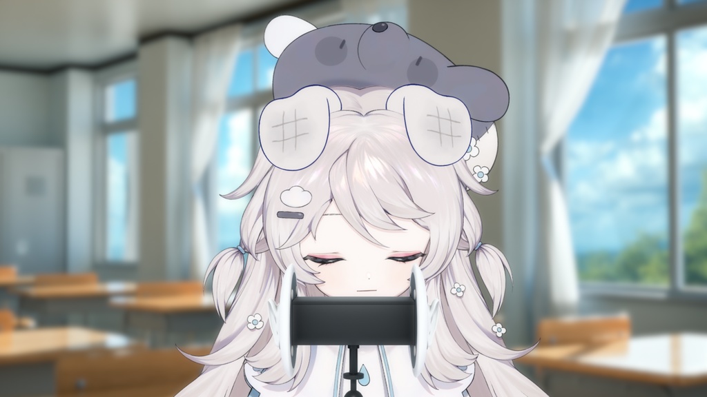 [ Free Vtuber Asset ] ASMR Mic