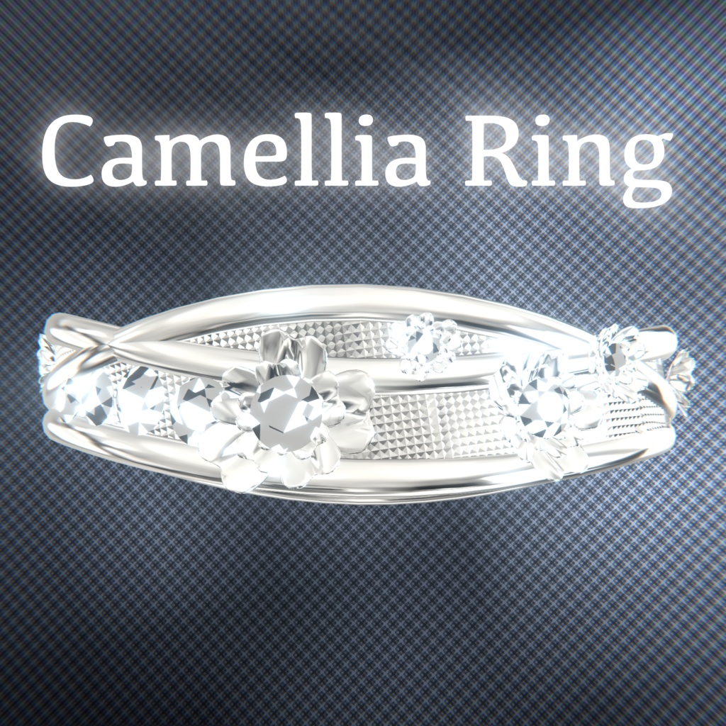 『Camellia Ring』VRChat向けアクセサリー