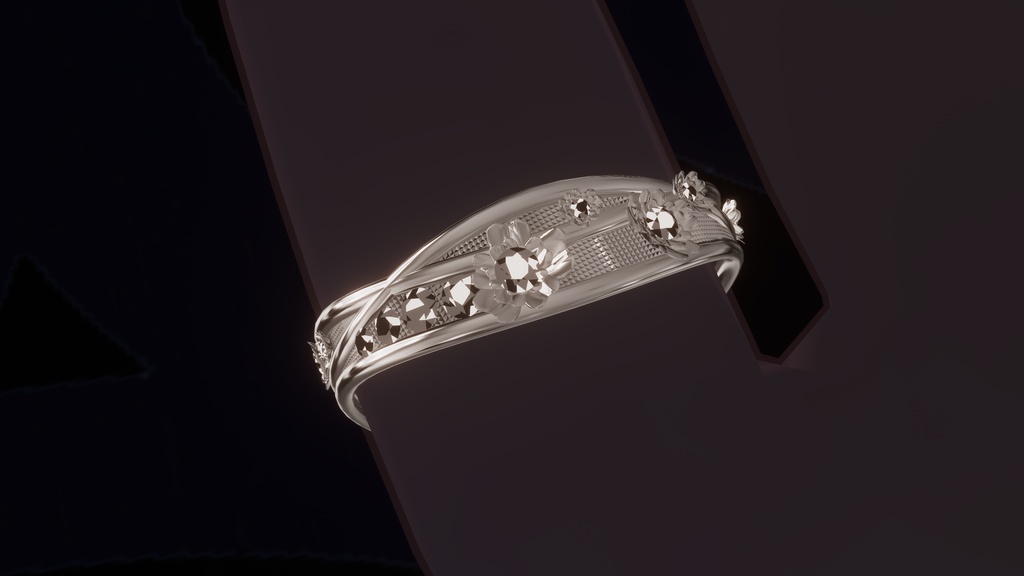 『Camellia Ring』VRChat向けアクセサリー
