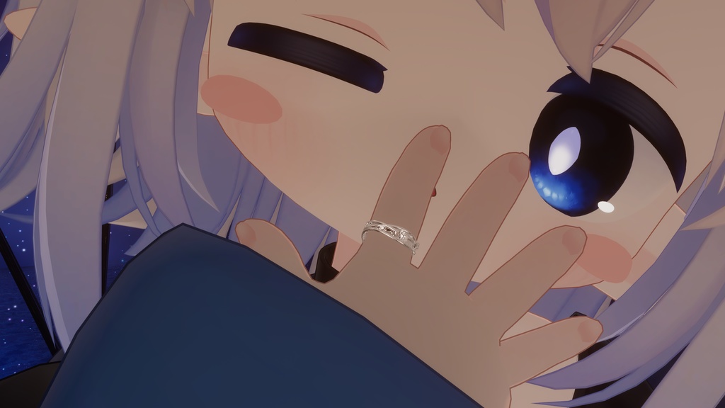 『Camellia Ring』VRChat向けアクセサリー