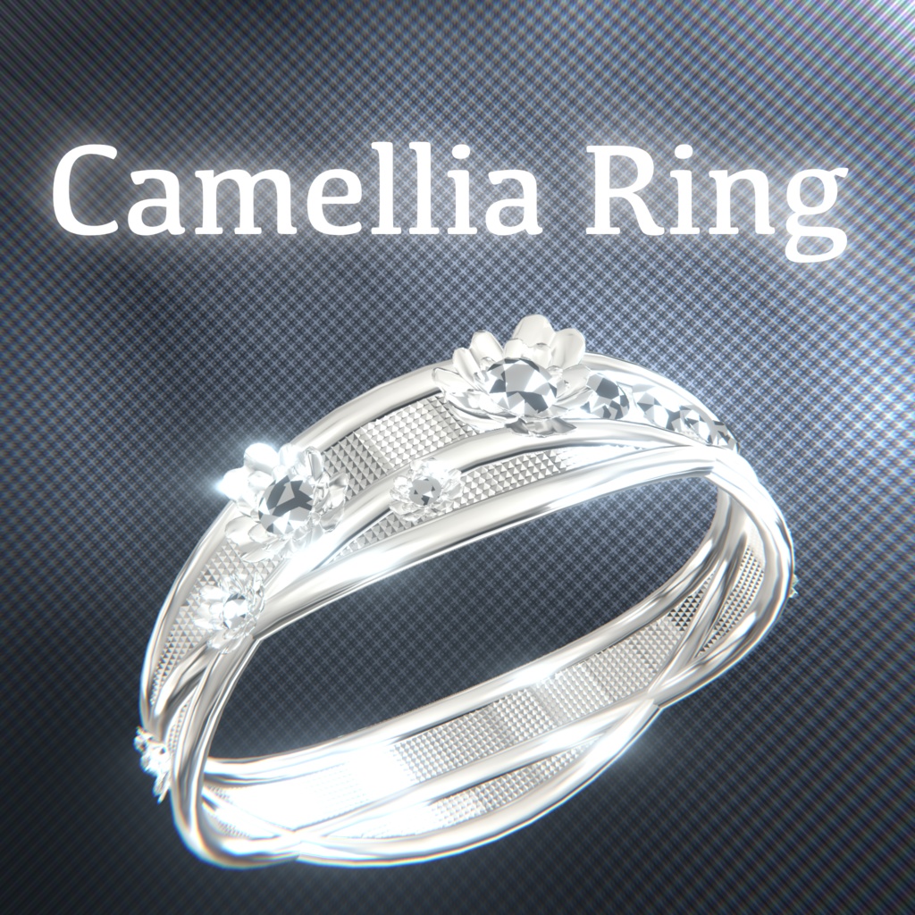 『Camellia Ring』VRChat向けアクセサリー