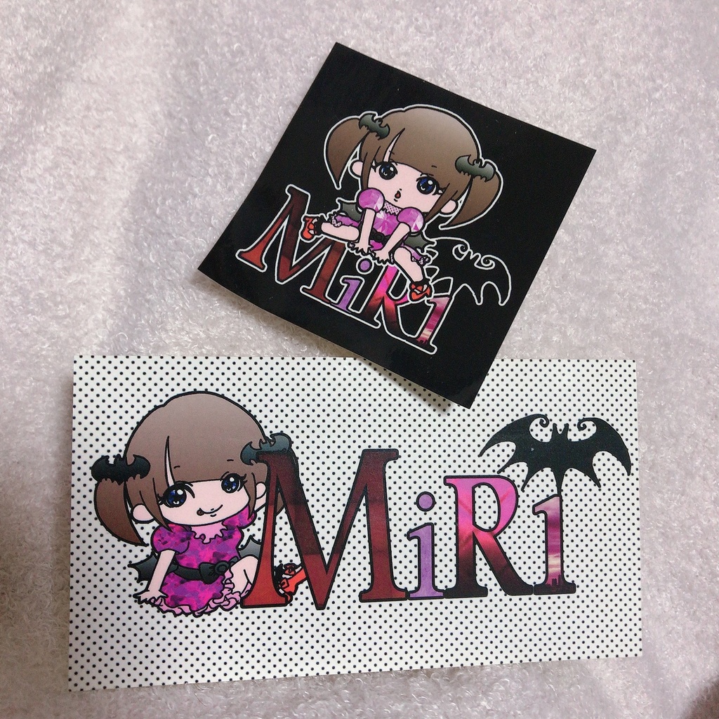 MiRi ステッカー２枚セット