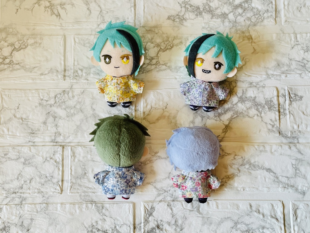 花柄シャツ 10cm