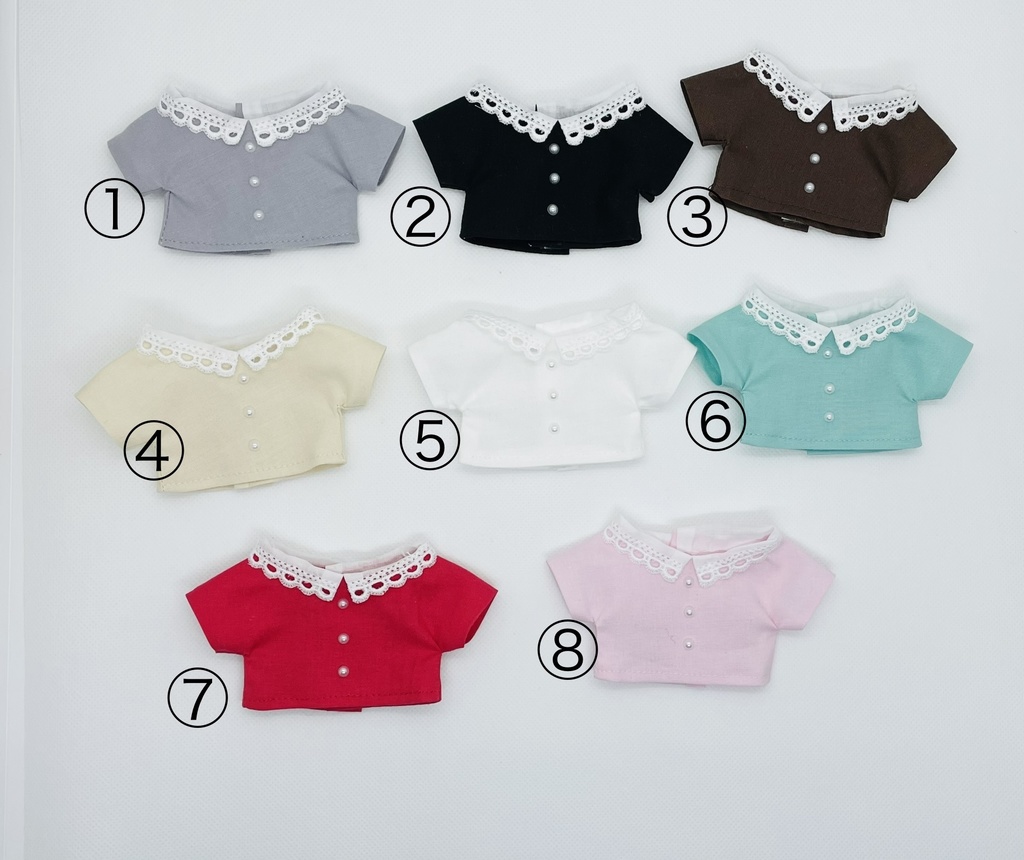 色とりどりのブラウス 16センチ