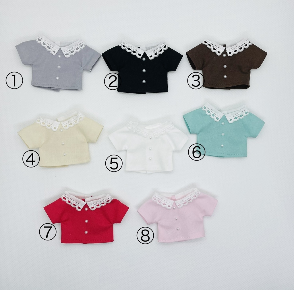 色とりどりのブラウス コスマス