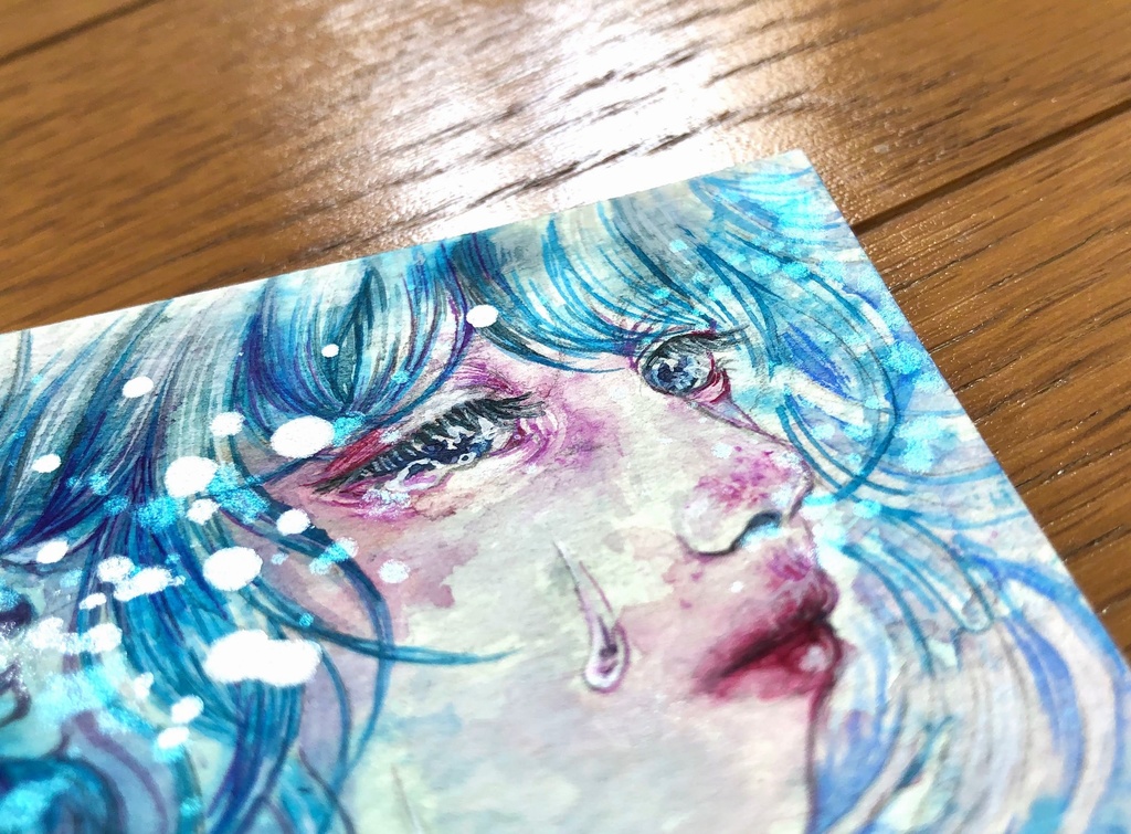 ATCサイズ小原画_泣守-nakimamori-01