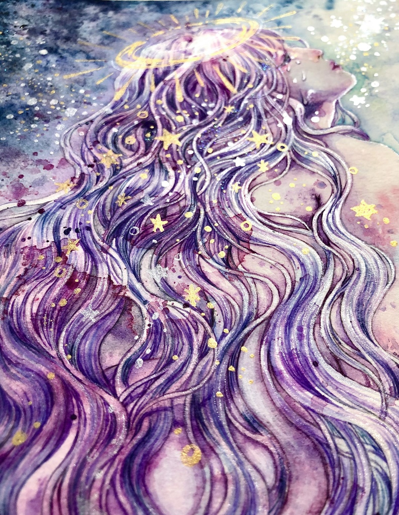 ミニ原画「ほしはみ」