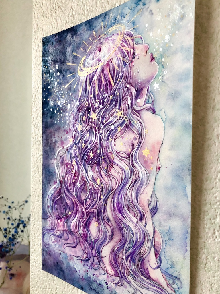 ミニ原画「ほしはみ」