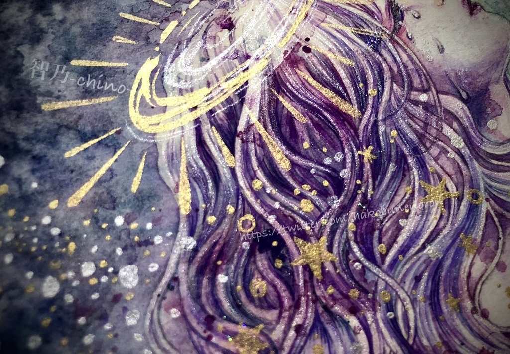 ミニ原画「ほしはみ」