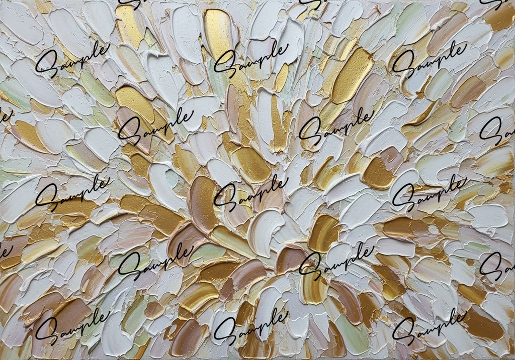 光の魔法 - 重ね塗りデジタルアート