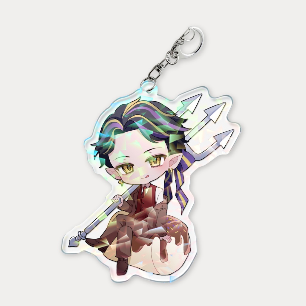 ホログラムアクリルキーホルダー【アキバレンタイン】