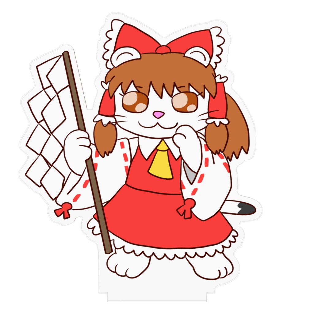 東方ケモノフィギュア オコジョ化博麗霊夢