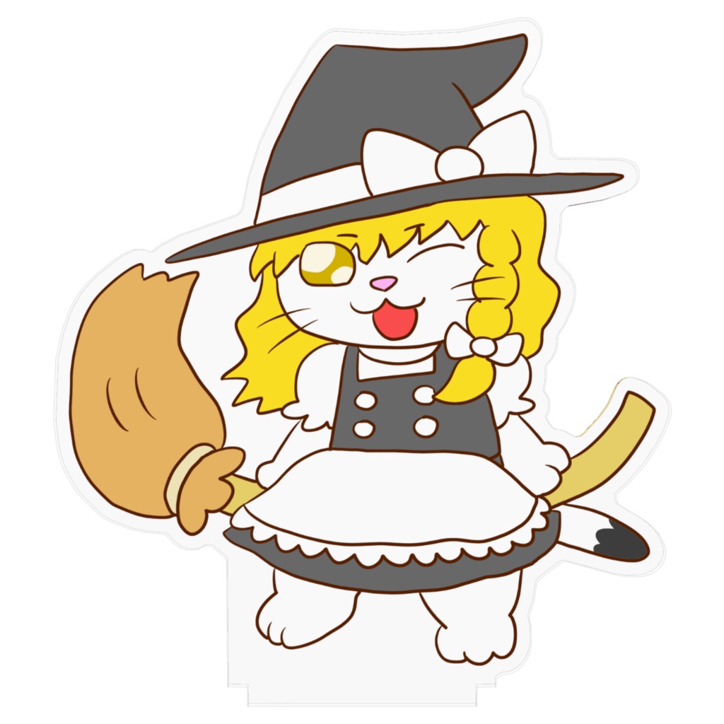 東方ケモノフィギュア オコジョ化霧雨魔理沙