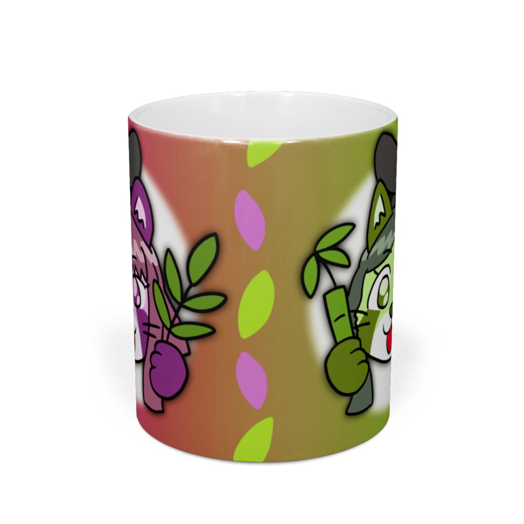 東方ケモノマグカップ クレイジーレッサーパンダーズA