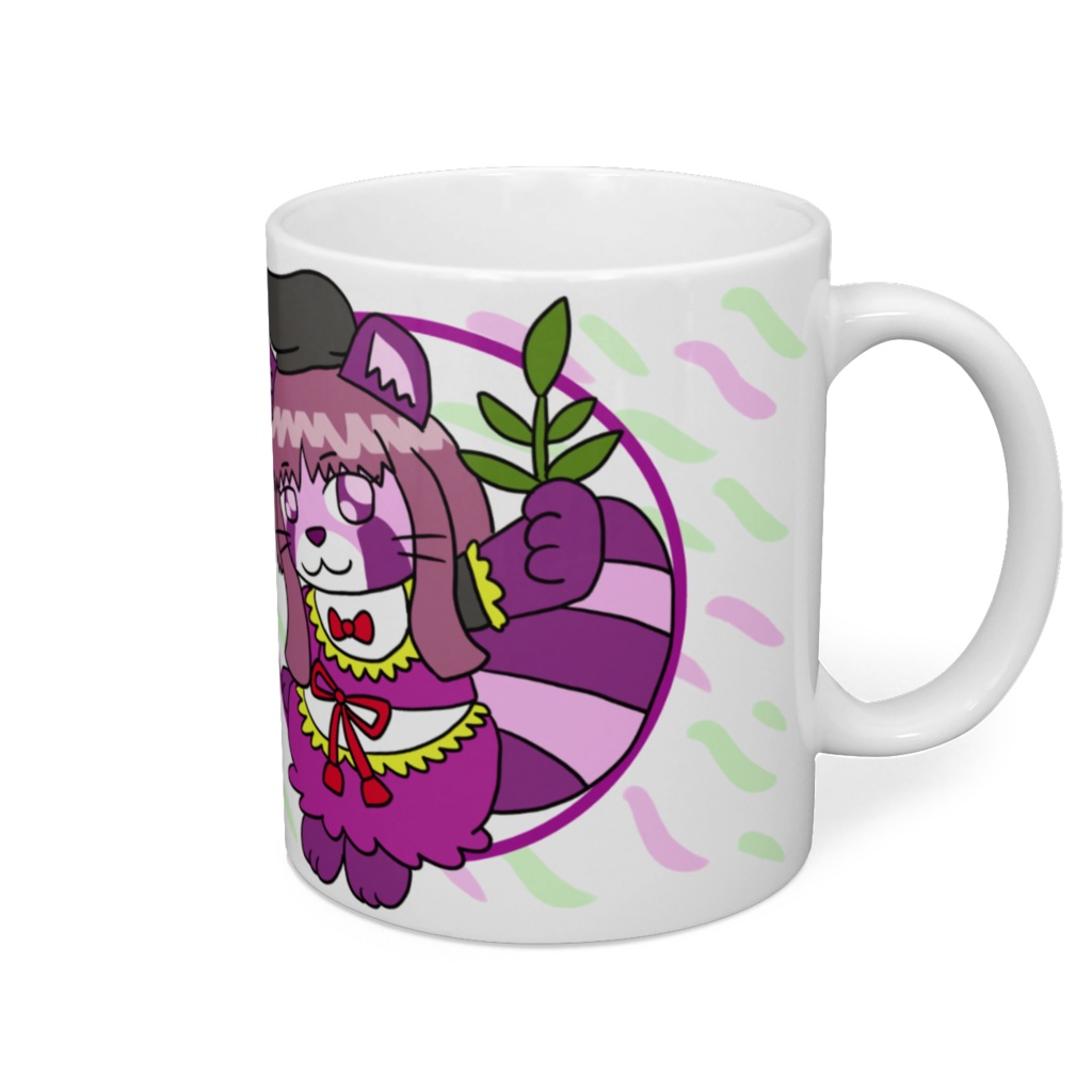 東方ケモノマグカップ　クレイジーレッサーパンダーズB