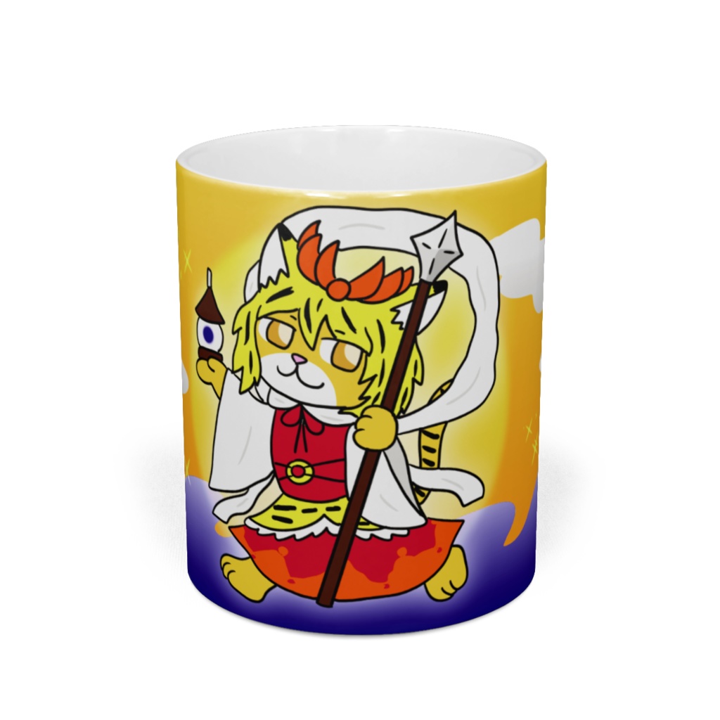 東方ケモノマグカップ トラ猫化寅丸星