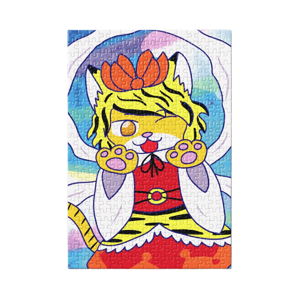 東方ケモノパズル トラ猫化寅丸星