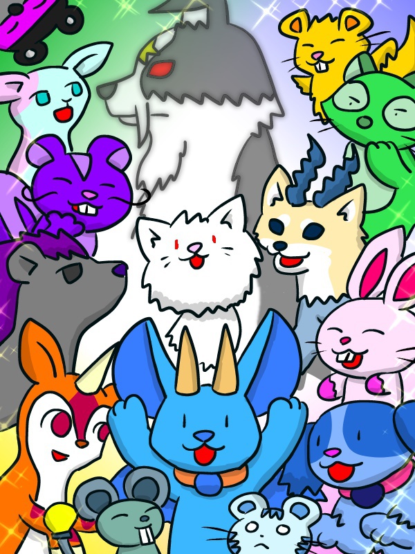 ケモキャラいっぱい!缶バッジ(第1弾)