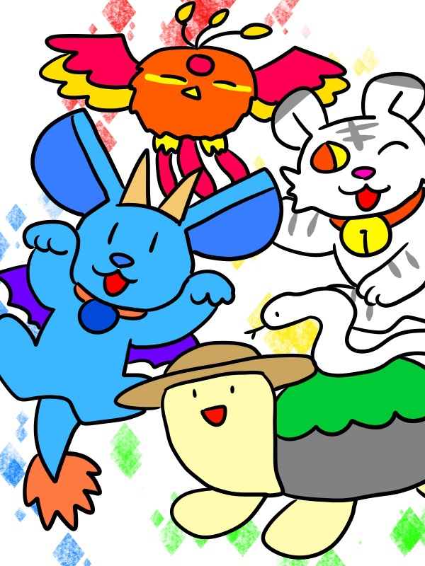 ケモキャラいっぱい!缶バッジ(第1弾)