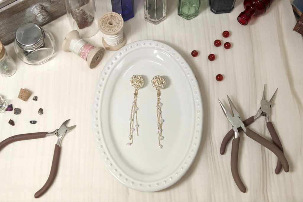 鶴丸国永イメージイヤリング※頒布終了