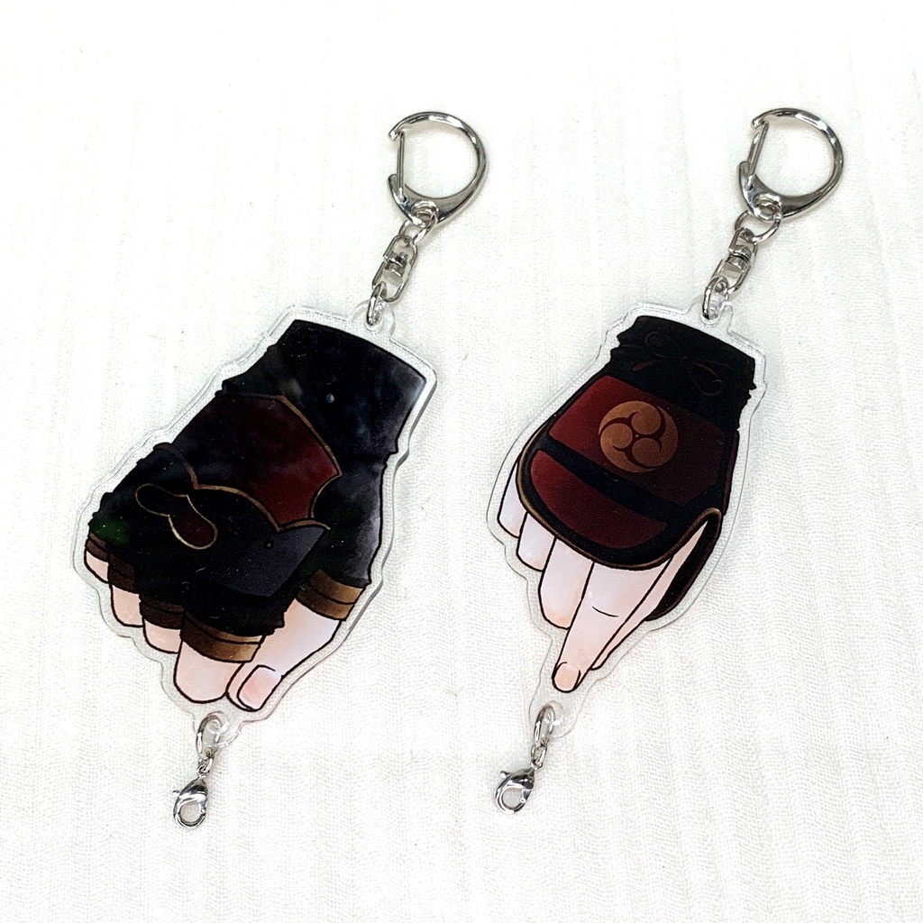 おててアクリルキーホルダー