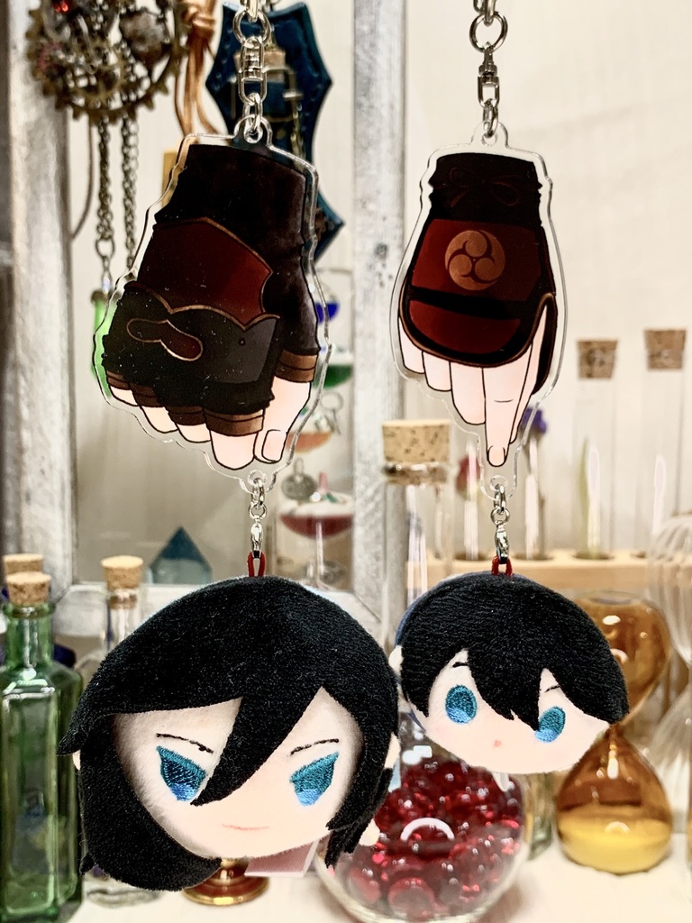 おててアクリルキーホルダー