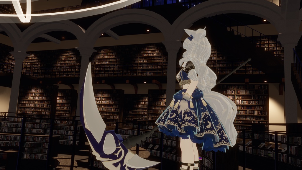 【VRC想定】青い残響の鎌