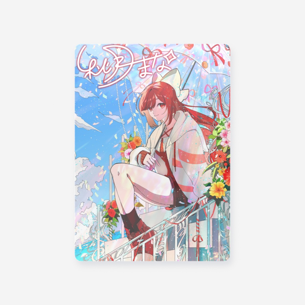 【6th Anniversary】クリアカードB 複製サイン付き