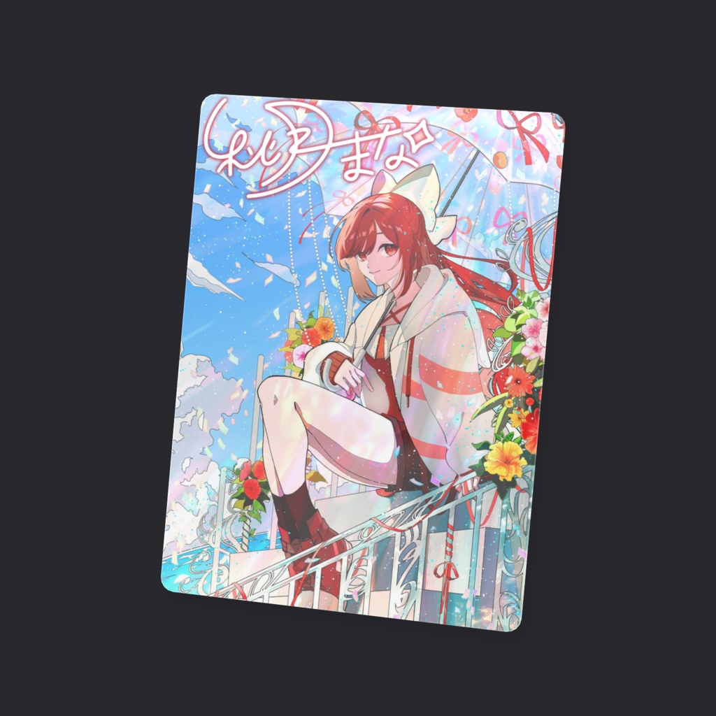 【6th Anniversary】クリアカードB 複製サイン付き