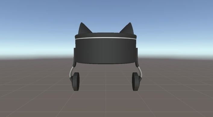 VRChat用アクセサリー「ムルムル帽子」